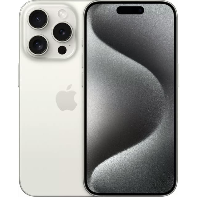 Смартфон Apple iPhone 15 Pro 256GB (белый титан)