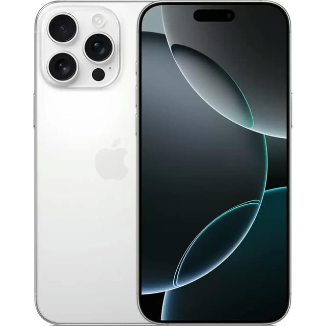 Смартфон Apple iPhone 16 Pro Max Dual SIM 256GB (белый титан)