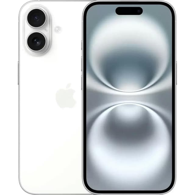 Смартфон Apple iPhone 16 Dual eSim 128GB (белый)