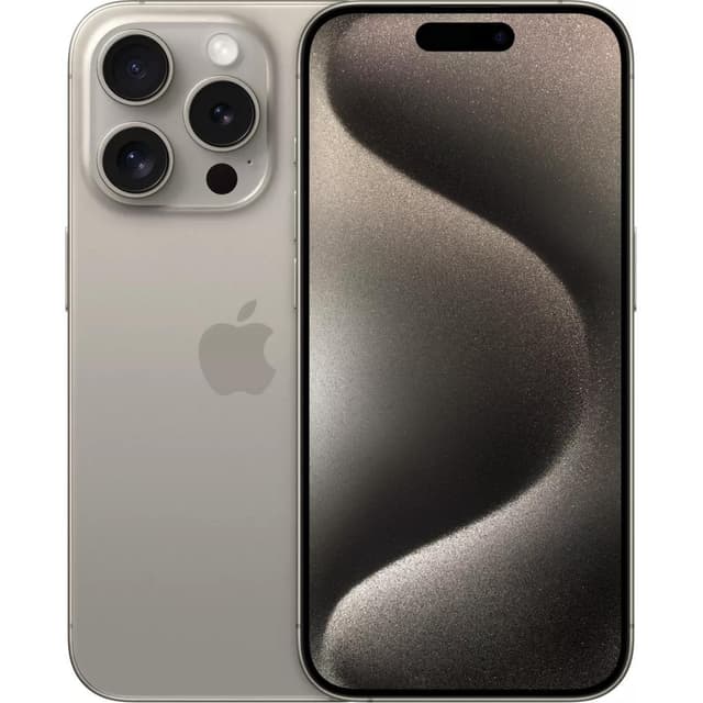 Смартфон Apple iPhone 15 Pro Dual SIM 128GB (природный титан)