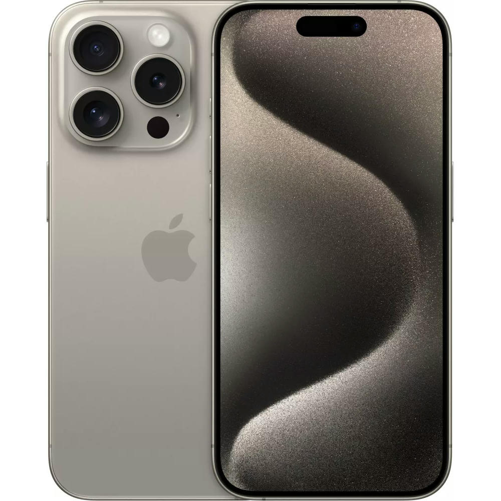 Смартфон Apple iPhone 15 Pro 128GB (природный титан)