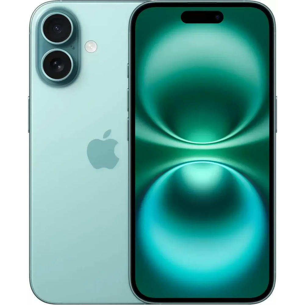 Смартфон Apple iPhone 16 Plus Dual eSim 128GB (бирюзовый)