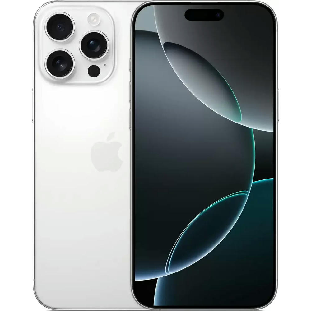 Смартфон Apple iPhone 16 Pro Max Dual SIM 1TB (белый титан)