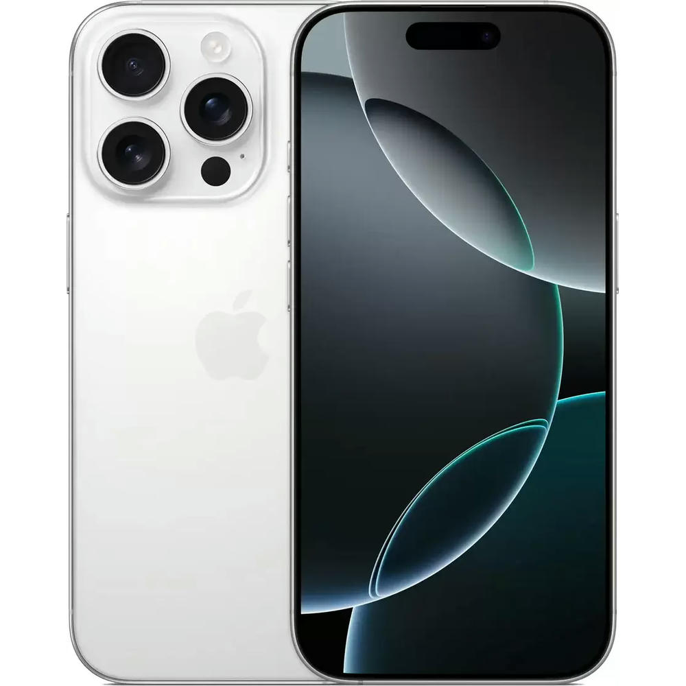 Смартфон Apple iPhone 16 Pro Dual SIM 128GB (белый титан)