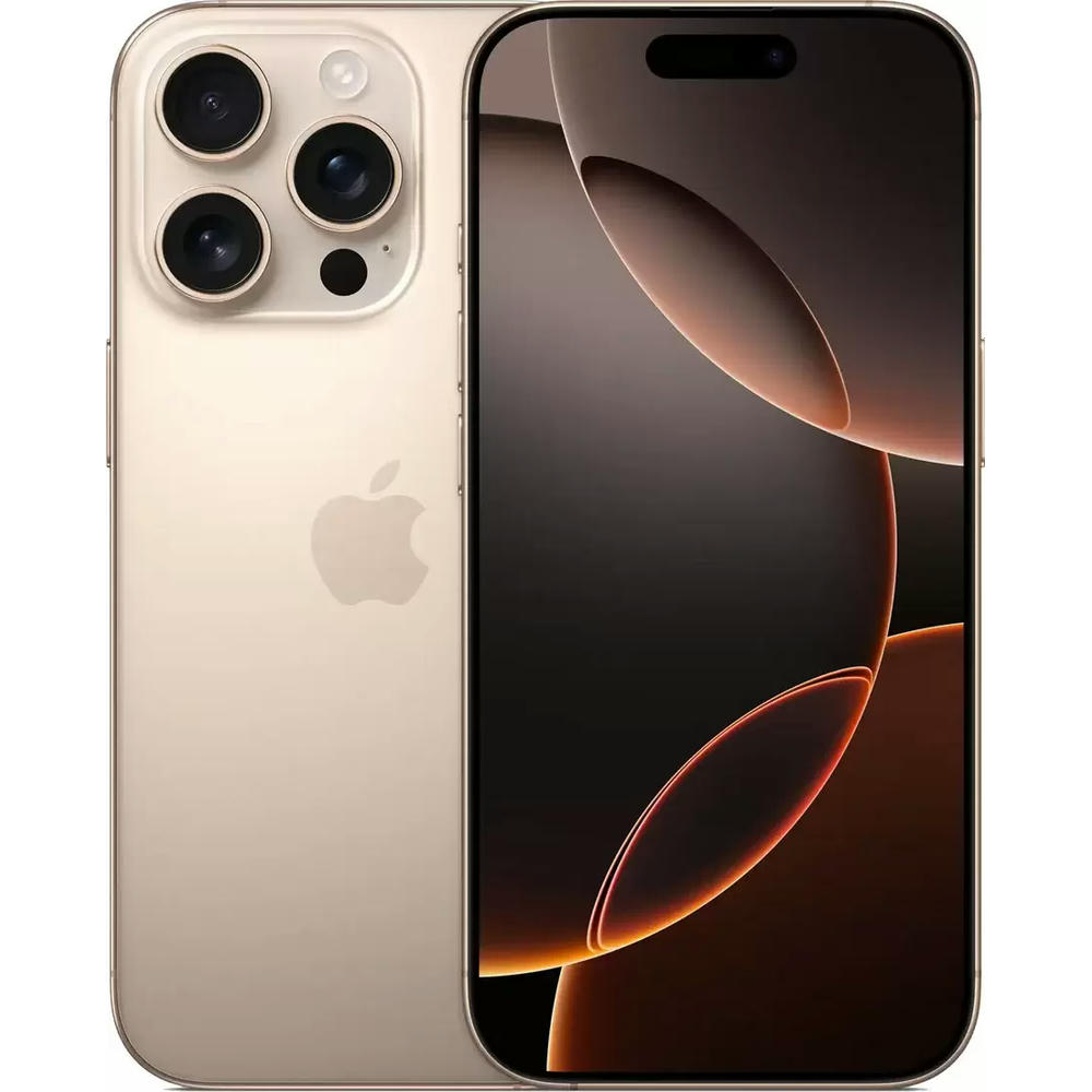 Смартфон Apple iPhone 16 Pro Dual eSim 128GB (пустынный титан)
