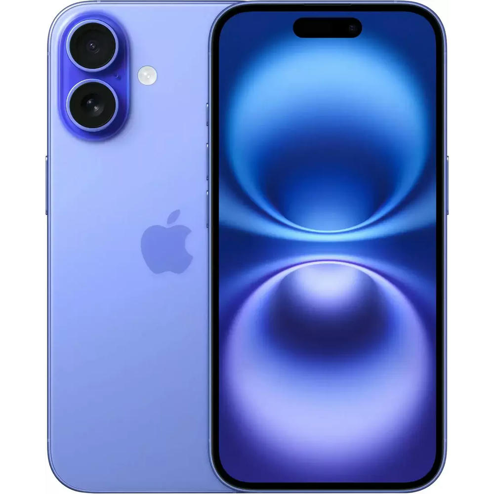 Смартфон Apple iPhone 16 Dual eSim 128GB (ультрамарин)