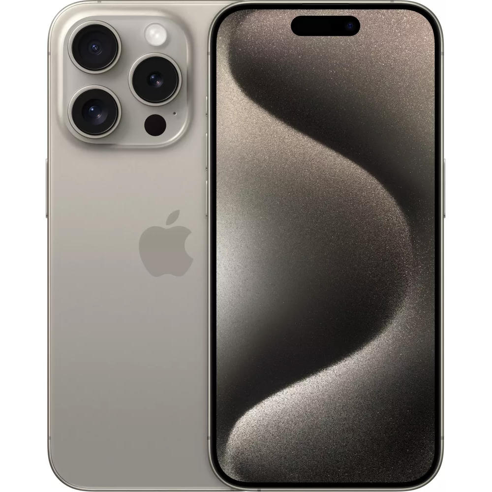 Смартфон Apple iPhone 15 Pro Max 1TB (природный титан)