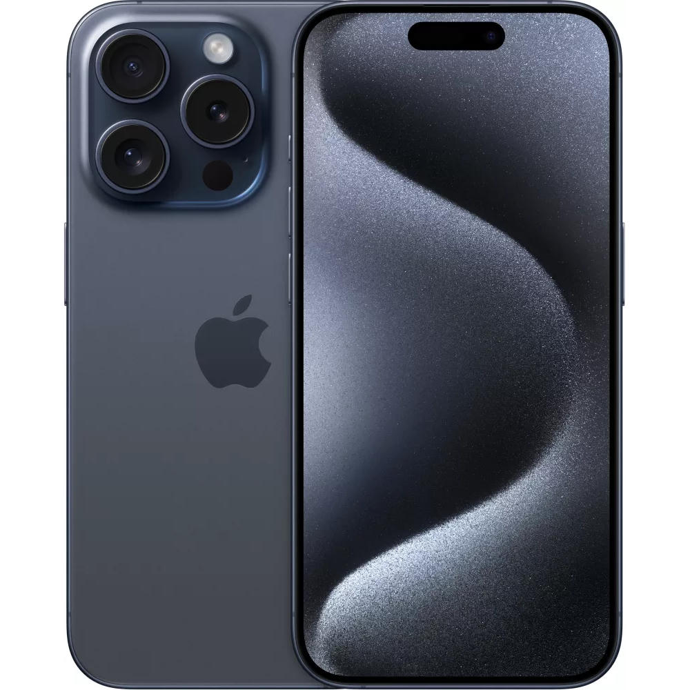 Смартфон Apple iPhone 15 Pro 256GB (синий титан)
